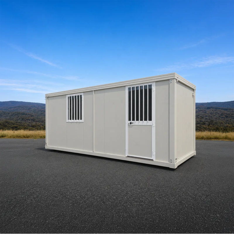 Sanitaire de chantier collectif raccordable