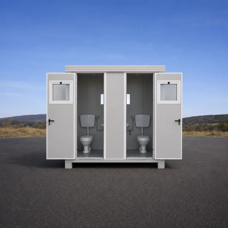 Sanitaire de chantier WC raccordable