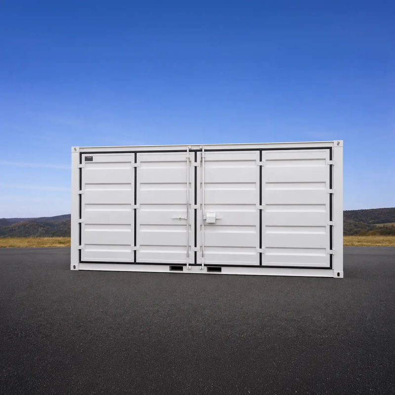 Container 20 pieds Open Side : accès latéral total pour un stockage optimisé